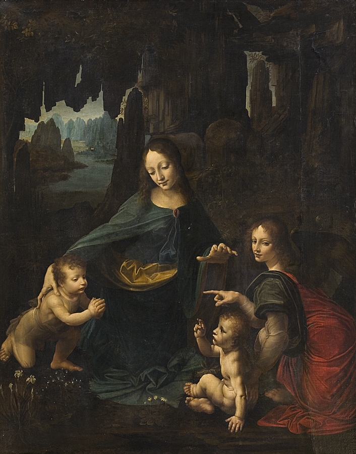 La Virgen de las Rocas y la invención de un paisaje sagrado